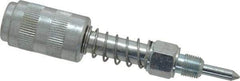 PRO-LUBE - 1/8 Thread, Needle Nose Adapter Grease Gun Adapter - 19/32" Needle Length x 4.75mm Needle Diam, NPT Thread, Quick Disconnect Adapter - Eagle Tool & Supply