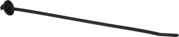 Thomas & Betts - 9.6" Long Black Nylon Standard Cable Tie - 65 Lb Tensile Strength, 1.65mm Thick, 1-3/4" Max Bundle Diam - Eagle Tool & Supply