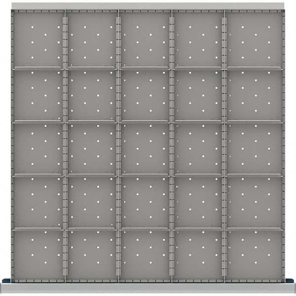 LISTA - 25-Compartment Drawer Divider Layout for 3.15" High Drawers - Eagle Tool & Supply
