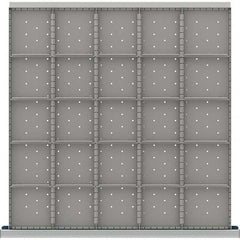 LISTA - 25-Compartment Drawer Divider Layout for 3.15" High Drawers - Eagle Tool & Supply