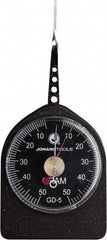 Jonard Tools - 0.33 Lb. Capacity, Mechanical Tension and Compression Force Gage - 1 gf Resolution, Aluminum Housing - Eagle Tool & Supply