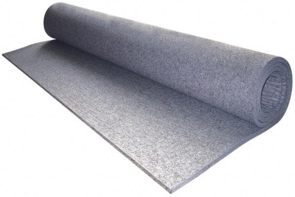 Made in USA - 5/8 Inch Thick x 60 Inch Wide x 60 Inch Long, Pressed Wool Felt Sheet - 10 Lbs/Square Yd., Gray, 400 psi - Eagle Tool & Supply