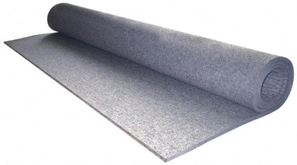 Made in USA - 1/8 Inch Thick x 72 Inch Wide x 12 Inch Long, Pressed Wool Felt Sheet - 1.5 Lbs/Square Yd., Gray, 250 psi - Eagle Tool & Supply