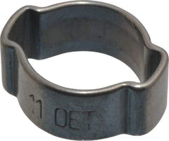 Oetiker - 8 to 11mm, 2 Ear Clamp - 3/8" Nominal Size - Eagle Tool & Supply