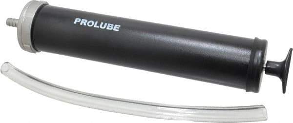 PRO-LUBE - Oil Lubrication Aluminum Suction Gun - For 16 oz Container, Use with Non-Corrosive Liquids - Eagle Tool & Supply