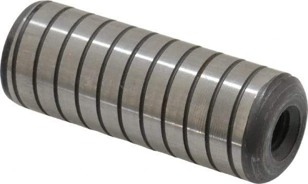 Holo-Krome - 3/4" Diam x 2" Pin Length 4000 Alloy Steel Pull Out Dowel Pin - Black Luster Finish, C 47-58 & C 60 (Surface) Hardness, 1 Beveled & 1 Threaded End - Eagle Tool & Supply