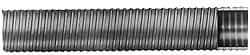 Continental ContiTech - 6" ID x 7.08" OD, 25 Max psi, 29 In. Hg, Dry Material Handling & Transfer Hose - Thermoplastic, -30 to 158°F, 20" Bend Radius, 100' Coil Length, Black - Eagle Tool & Supply