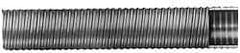 Continental ContiTech - 3" ID, 5 Hg Vac Rating, PVC Vacuum & Duct Hose - 100' Long, Metallic Green, 6.3" Bend Radius, 15 to 150°F - Eagle Tool & Supply