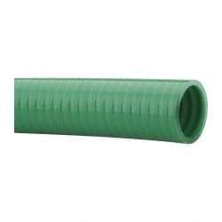 Continental ContiTech - 15 to 150°F, 1-1/4" Inside x 1.53" Outside Diam, PVC Liquid Suction & Discharge Hose - Green, 100' Long, 99 psi Working Pressure - Eagle Tool & Supply