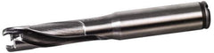 Kennametal - 8 to 8.49mm Diam, 5xD, 43mm Max Depth, 10mm Shank Diam, 53mm Flute, 97mm OAL, Replaceable Tip Drill - KTIP0800HPM Insert, F Seat Size, Series KenTIP - Eagle Tool & Supply