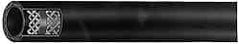 Continental ContiTech - 25' Long, 3/4" Fitting, Male NPT Fitting, -40 to 450°F, Synthetic Rubber High Temp & High Pressure Hose - 3/4" Inside x 1-9/32" Outside Diam, Black, 250 psi - Eagle Tool & Supply