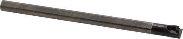 Kennametal - 12.19mm Min Bore Diam, 152.4mm OAL, 3/8" Shank Diam, E-STUN Indexable Boring Bar - T221P Insert, Screw Holding Method - Eagle Tool & Supply