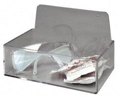 NMC - Tray Style Acrylic Safety Glasses Dispenser - 9 Inch Wide x 3 Inch High x 6 Inch Deep, Table and Wall Mount - Eagle Tool & Supply