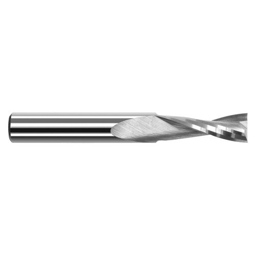 ‎End Mills for Plastics - 2 Flute - 0.0937″ (3/32″) Cutter Diameter × 0.7500″ (3/4″) Length of Cut Carbide Square Upcut End Mill for Plastic, 2 Flutes - Exact Industrial Supply