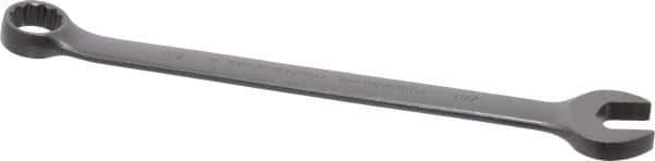 Proto - 7/8" 12 Point Offset Combination Wrench - 15° Offset Angle, 12-1/2" OAL, Steel, Black Finish - Eagle Tool & Supply