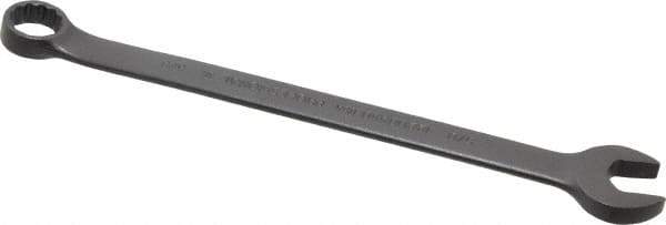 Proto - 5/8" 12 Point Combination Wrench - 15° Offset Angle, 9-13/32" OAL, Steel, Black Finish - Eagle Tool & Supply