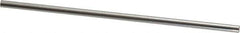 Accupro - 1/8 Inch x 4 Inch Long, Solid Carbide Round - Micrograin Grade, 0.0000 to 0.0005 Inch Tolerance - Eagle Tool & Supply