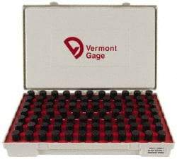 Vermont Gage - 82 Piece, 0.751-0.832 Inch Diameter Plug and Pin Gage Set - Plus 0.0002 Inch Tolerance, Class ZZ - Eagle Tool & Supply