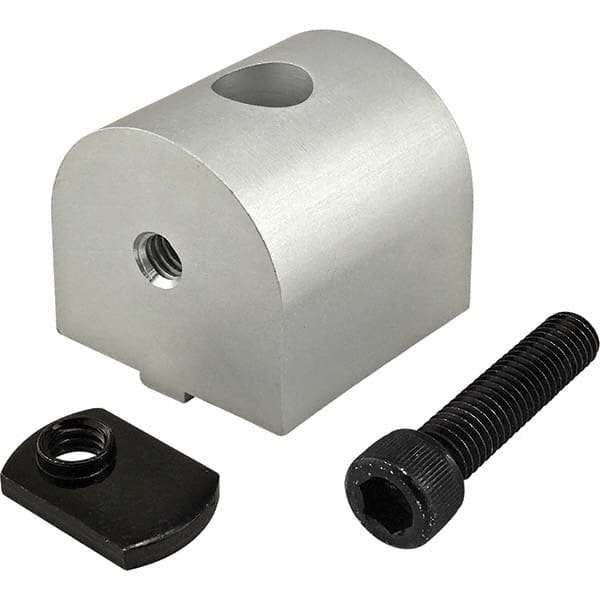 80/20 Inc. - 1-1/2" Wide x 1.6094" High x 1-1/2" Long Open Shelving 90 Degree Pivot Nub - Eagle Tool & Supply