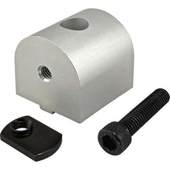 80/20 Inc. - 1-1/2" Wide x 1.6094" High x 1-1/2" Long Open Shelving 90 Degree Pivot Nub - Eagle Tool & Supply