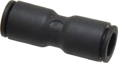 Legris - 5/16" Outside Diam, Nylon Push-to-Connect Tube Union - 290 Max psi - Eagle Tool & Supply