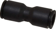 Legris - 3/8" Outside Diam, Nylon Push-to-Connect Tube Union - 290 Max psi - Eagle Tool & Supply