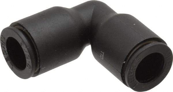 Legris - 5/16" Outside Diam, Nylon Push-to-Connect Tube Union Elbow - 290 Max psi - Eagle Tool & Supply