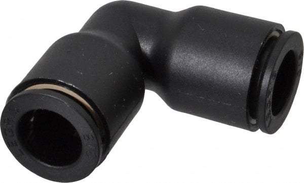 Legris - 3/8" Outside Diam, Nylon Push-to-Connect Tube Union Elbow - 290 Max psi - Eagle Tool & Supply