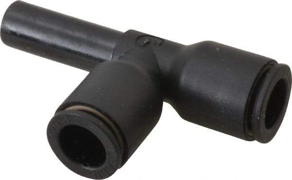 Legris - 5/16" Outside Diam, Nylon Push-to-Connect Tube Plug-In Run Tee - 290 Max psi, 8mm Stem Diam - Eagle Tool & Supply
