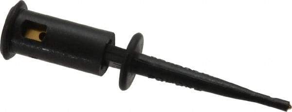 Pomona - Black Electrical Test Equipment Clip - Use with SMD Grabbers - Eagle Tool & Supply