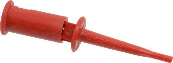 Pomona - Red Electrical Test Equipment Clip - Use with SMD Grabbers - Eagle Tool & Supply