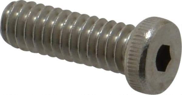 Value Collection - 1/4-20 UNC Hex Socket Drive, Low Socket Cap Screw - Grade 18-8 Stainless Steel, 3/4" Length Under Head - Eagle Tool & Supply