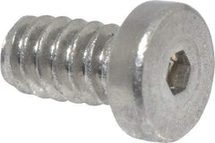 Value Collection - #6-32 UNC Hex Socket Drive, Low Socket Cap Screw - Grade 18-8 Stainless Steel, 1/4" Length Under Head - Eagle Tool & Supply