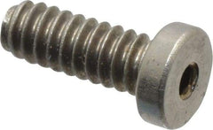 Value Collection - #6-32 UNC Hex Socket Drive, Low Socket Cap Screw - Grade 18-8 Stainless Steel, 3/8" Length Under Head - Eagle Tool & Supply