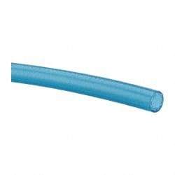 Coilhose Pneumatics - 1/4" Inside x 3/8" Outside Diam, Polyurethane Liquid Suction & Discharge Hose - Transparent Blue, 500' Long, 200 psi Working Pressure - Eagle Tool & Supply