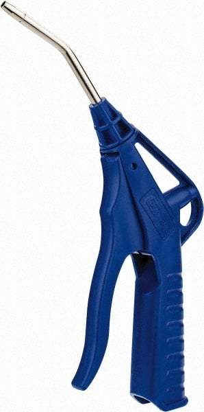 CEJN - 232 Max psi Bent Fixed Tube Pistol Grip Blow Gun - 1/4 NPT, 4" Tube Length, Polyacetate - Eagle Tool & Supply