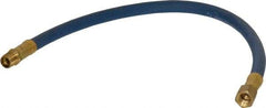 Coilhose Pneumatics - 1/4" ID 1-1/2' Long Lead-In Whip Hose - FNPT x MNPT Swivel Ends, 200 Working psi, -40 to 212°F, 1/4" Fitting, - Eagle Tool & Supply