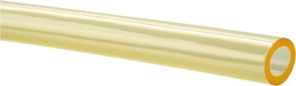 Coilhose Pneumatics - 5/32" ID x 1/4" OD, 3/64" Wall Thickness, Cut to Length (1000' Standard Length) Polyurethane Tube - Transparent Yellow, 123 Max psi, 95 Hardness - Eagle Tool & Supply