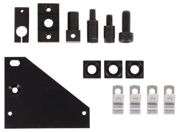 Newall - DRO Brackets & Mounting Hardware Accessory Type: Bracket Kit For Use With: NMS300 DRO; NMS800 DRO; Microsyn Encoder - Eagle Tool & Supply