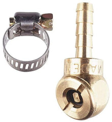 Coilhose Pneumatics - Air Hose Chuck & Worm Drive Clamp - 1/4" Thread - Eagle Tool & Supply