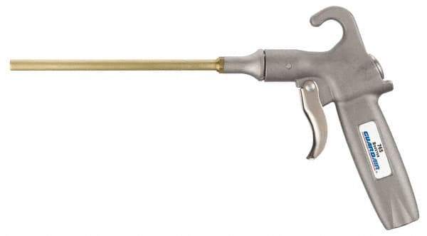 Guardair - 120 Max psi Safety Shield Pistol Grip Blow Gun - 1/4 NPT, 6" Tube Length, Aluminum Body/Brass Extension - Eagle Tool & Supply