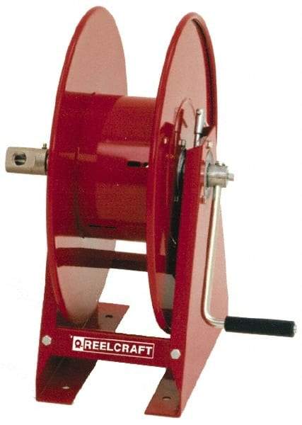 Reelcraft - 100' Manual Hose Reel - 5,000 psi, Hose Not Included - Eagle Tool & Supply