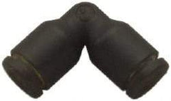 Legris - 1/2" Outside Diam, Nylon Push-to-Connect Tube Union Elbow - 290 Max psi - Eagle Tool & Supply