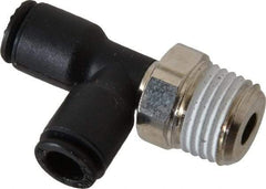 Legris - 6mm OD, 1/4 BSPT, Nylon/Nickel Plated Brass Push-to-Connect Male Run Tee - 290 Max psi - Eagle Tool & Supply