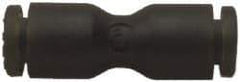 Legris - 4 x 6mm Outside Diam, Nylon Push-to-Connect Union - 290 Max psi - Eagle Tool & Supply