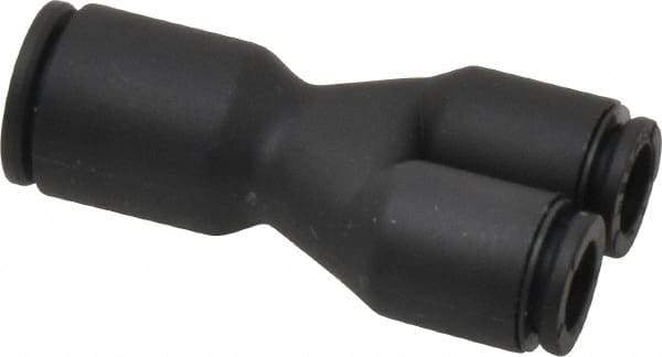 Legris - 6 x 8mm Outside Diam, Nylon Push-to-Connect Union Y - 290 Max psi - Eagle Tool & Supply