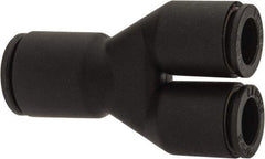 Legris - 8 x 10mm Outside Diam, Nylon Push-to-Connect Union Y - 290 Max psi - Eagle Tool & Supply