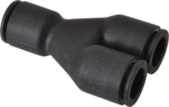 Legris - 10mm Outside Diam, Nylon Push-to-Connect Union Y - 290 Max psi - Eagle Tool & Supply