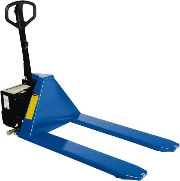 Vestil - 3,000 Lb Capacity, 31-1/2" Lift Portable Tote Lifter - 3-1/2" Min Lift Height, 45" Fork Length x 6-1/2" Fork Width, 26-1/2" Overall Width - Eagle Tool & Supply