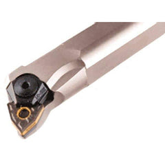 Iscar - 1.46" Min Bore Diam, 14" OAL, 1-1/4" Shank Diam, A-MWLN Indexable Boring Bar - 1.57" Max Bore Depth, WNM.. 3 Insert, Wedge Holding Method - Eagle Tool & Supply